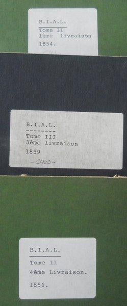 3 Bulletins de l'Institut Archéologique Liégeois - Liège, Livres, Histoire nationale, Enlèvement ou Envoi, Utilisé