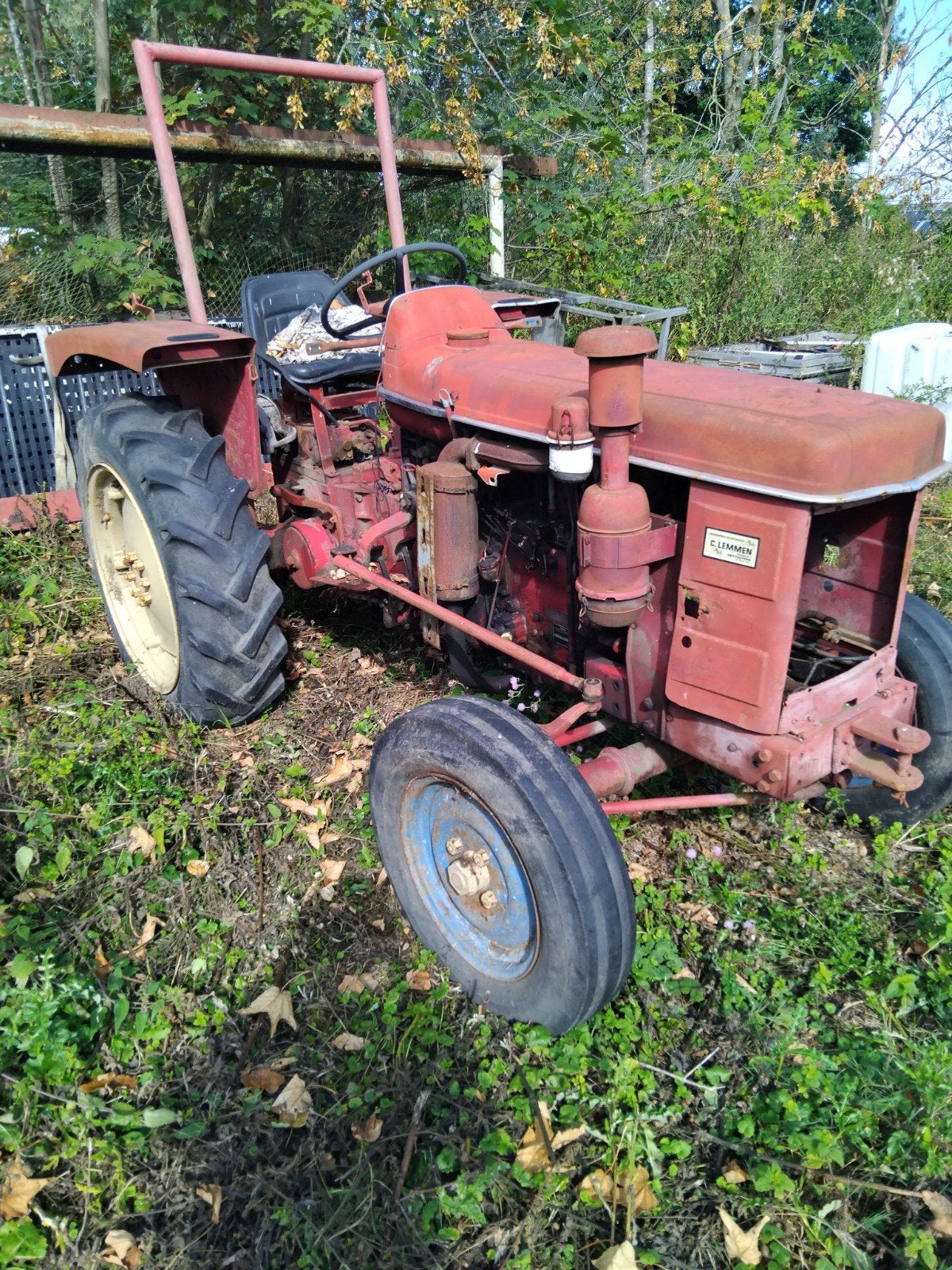 Renault tractor, Ophalen, Renault