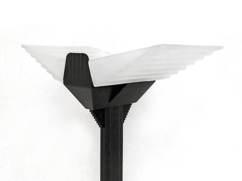 Lampadaire Murano Italy, Vintage post modern design, Utilisé, Verre, 150 à 200 cm