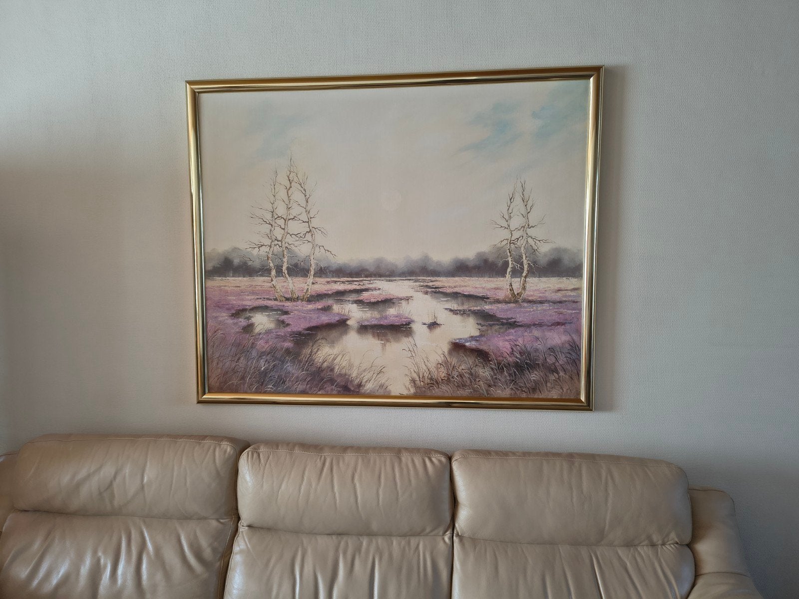 schilderij, Antiek en Kunst, Ophalen of Verzenden, Doek