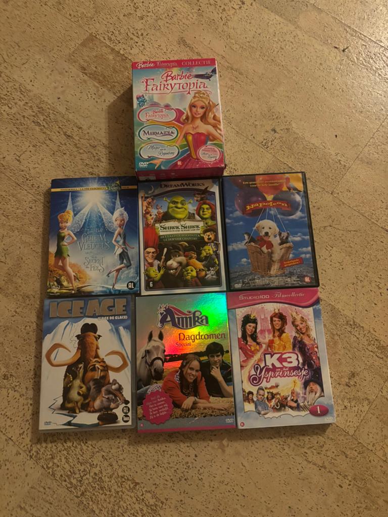 9 Kinder films - Dvd’s, Enlèvement, Comme neuf