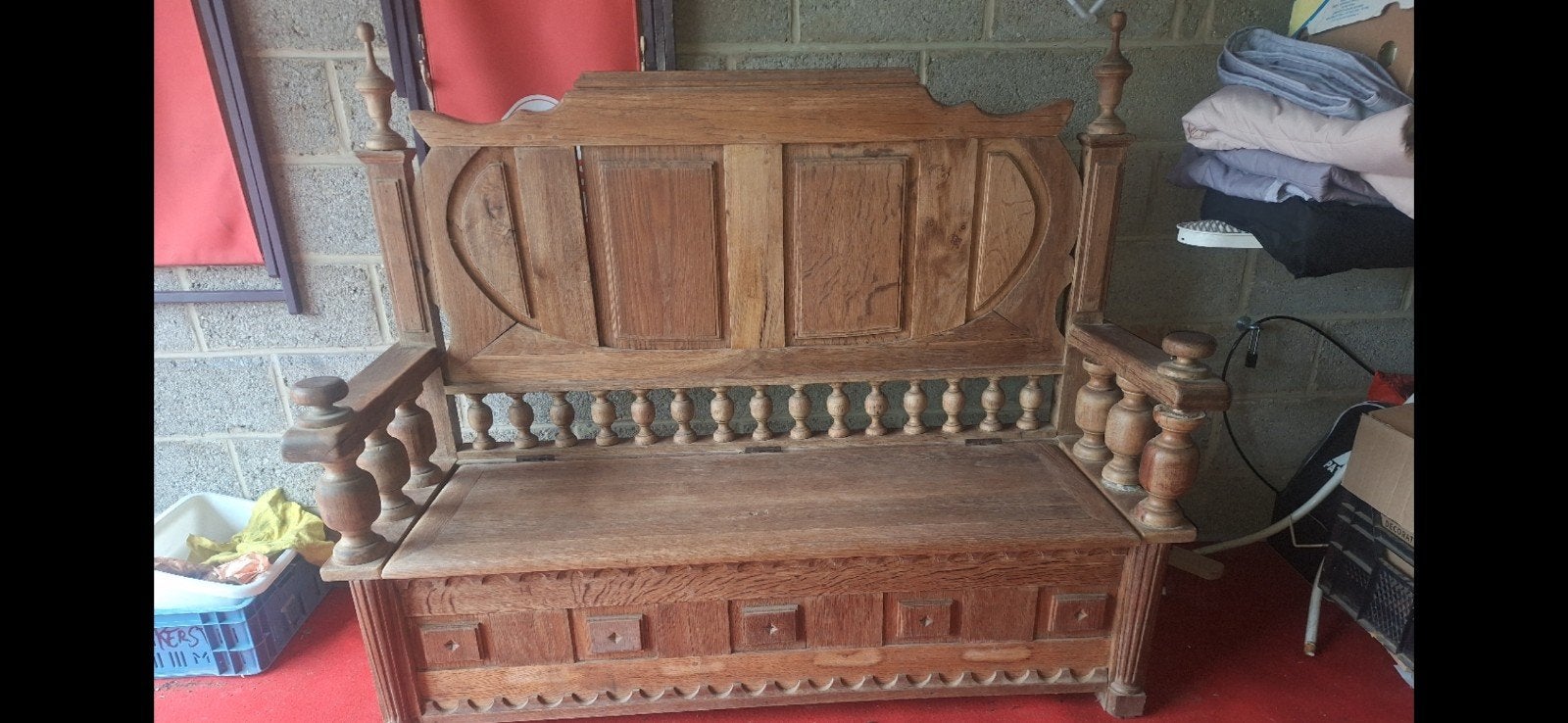 Mooie antieke bank in goede staat, Antiek en Kunst, Ophalen