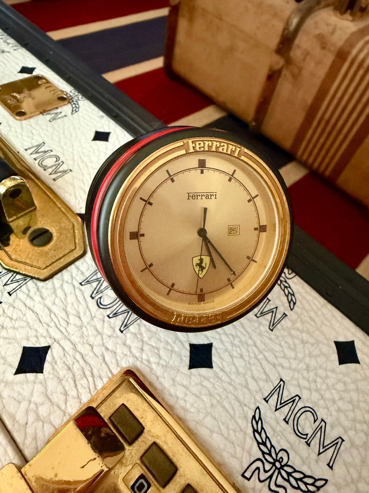 Ferrari Formula by Cartier klok.Zeldzame klok.100%authentiek, Handtassen en Accessoires, Horloges | Heren, Ophalen of Verzenden