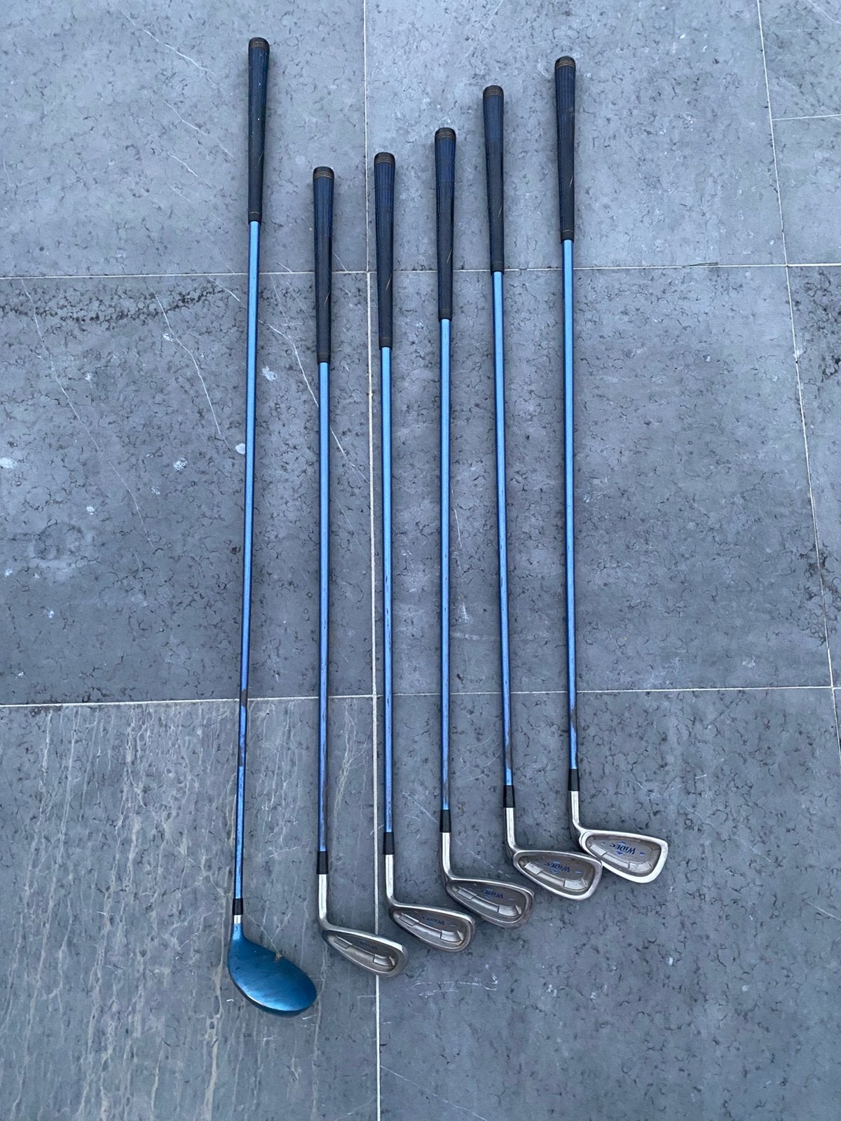 Mizuno Widec II ijzerset 5-P-S (7 clubs), Ophalen, Gebruikt, Set, Mizuno