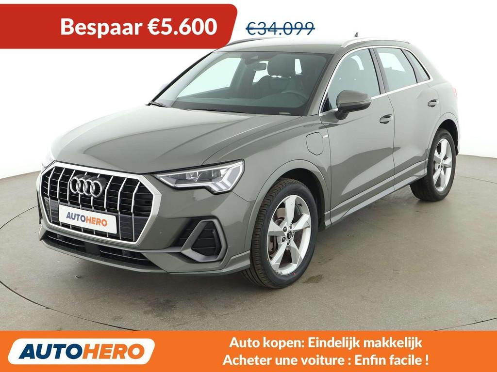 Audi Q3 45 TFSIe S line (bj 2022, automaat), Auto's, 245 pk, Gebruikt, https://public.car-pass.be/vhr/c376022e-e425-48d9-bf3f-e75d80f834c0