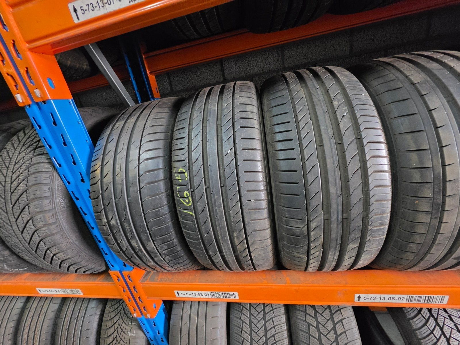 225/45r17 continental 50€ per stuk met montage en balanceren, Ophalen