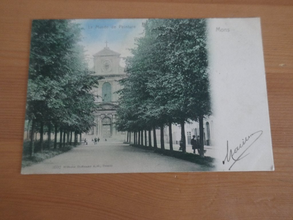 mons le musée de peinture, Envoi, Non affranchie, Hainaut