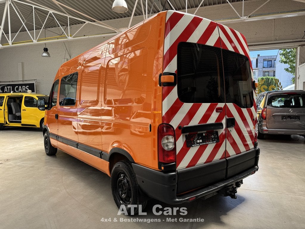 Renault Master Lichte Vracht | Dubbele Cabine | Trekhaak, Auto's, Bestelwagens en Lichte vracht, Voorwielaandrijving, 4 deurs