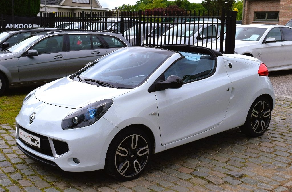 Renault Wind 1.2TCe/Cabrio/Dynamique/HISTORY/GARANTIE, Auto's, Voorwielaandrijving, Zwart, 4 cilinders, Cabriolet