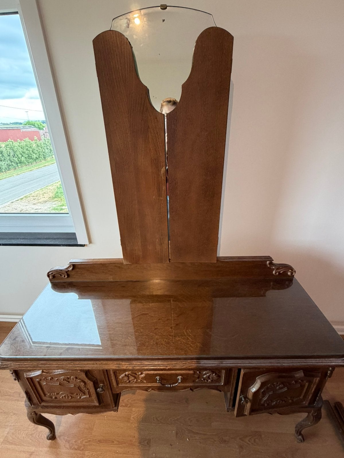 Antieke kaptafel, Antiek en Kunst, Ophalen