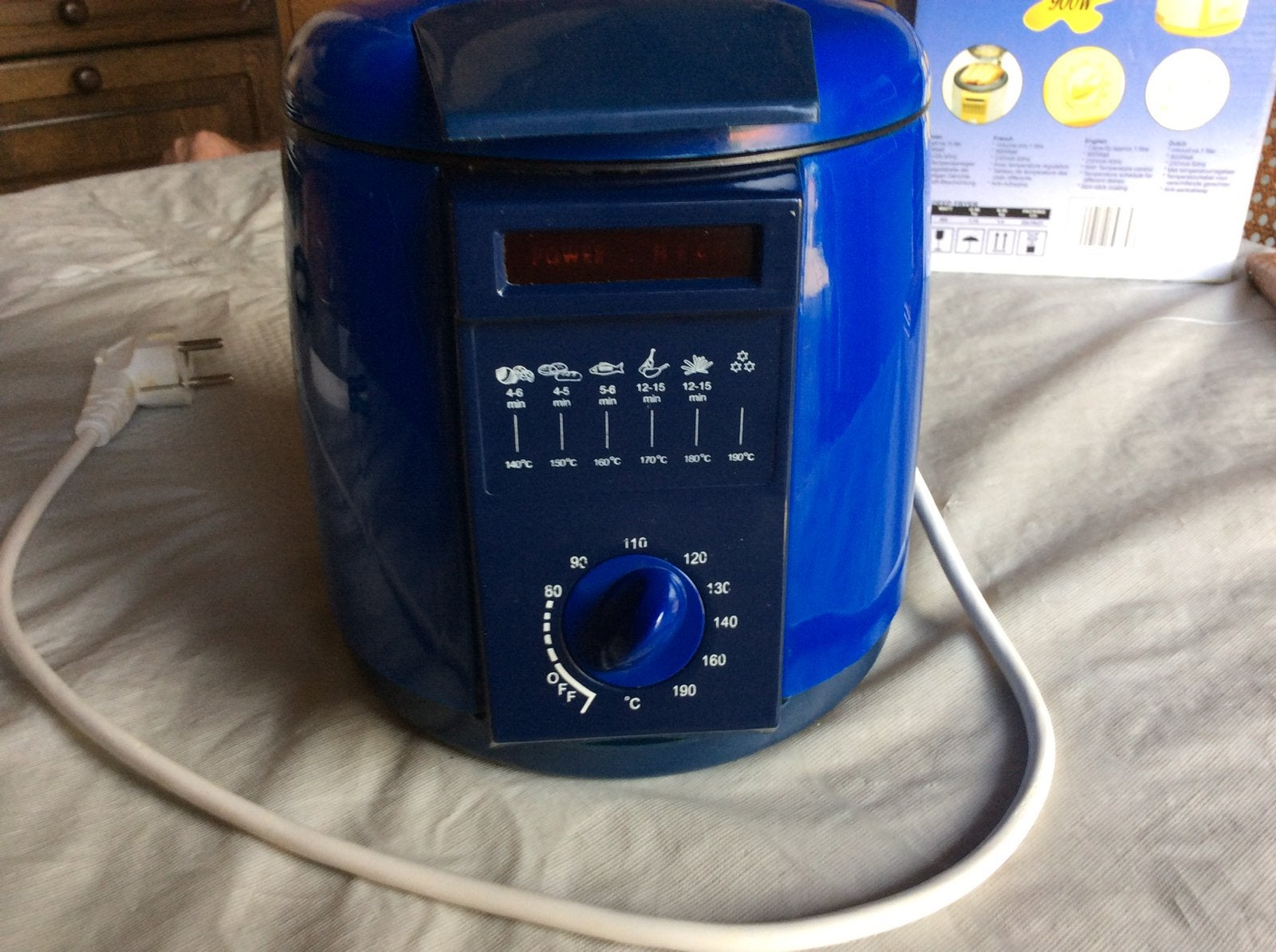 Mini friteuse/ fonduestel, Electroménager, Fondue, Enlèvement, Utilisé, Électrique, Service à fondue