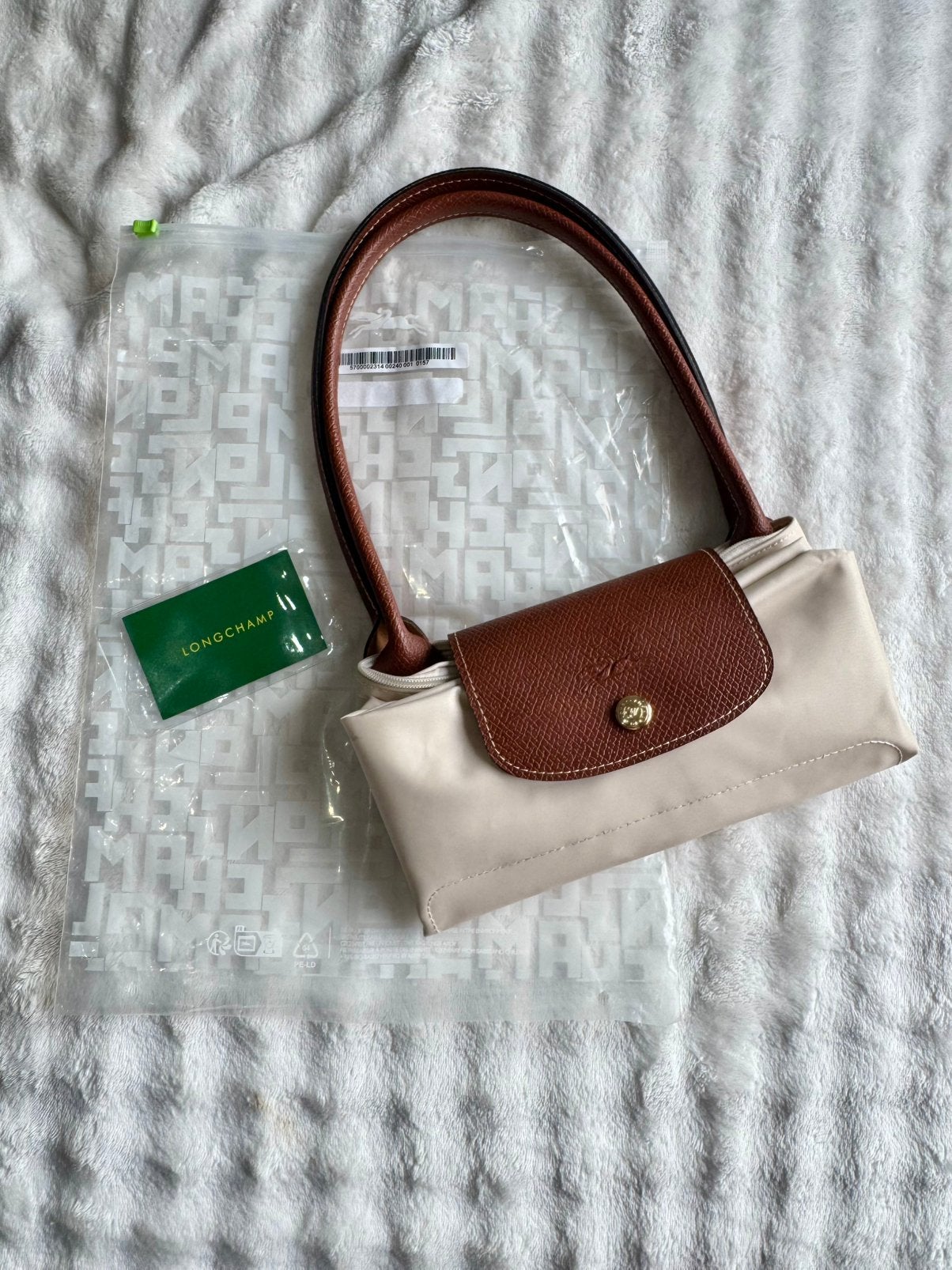 Sac longchamp beige, Ophalen, Zo goed als nieuw