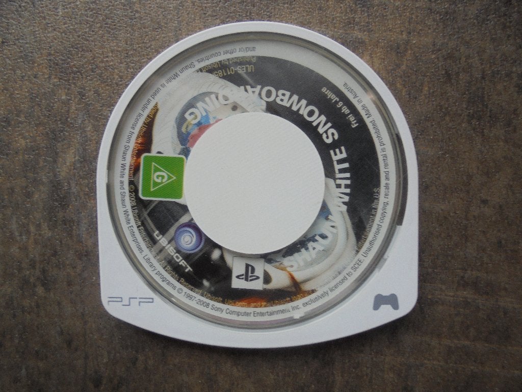 Shaun White Snowboarding voor PSP (zie foto's), Consoles de jeu & Jeux vidéo, Jeux | Sony PlayStation Portable, Enlèvement ou Envoi