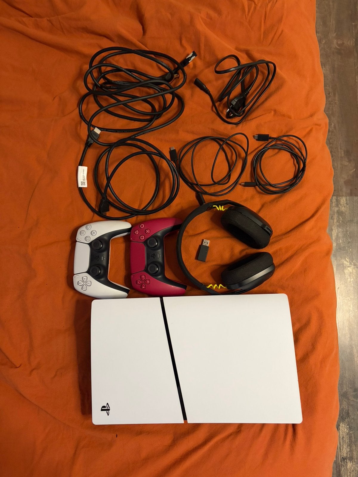 PS5 Digital + 2 Manettes DualSense + Casque Logitech G435, Consoles de jeu & Jeux vidéo, Logitech, Enlèvement, Comme neuf