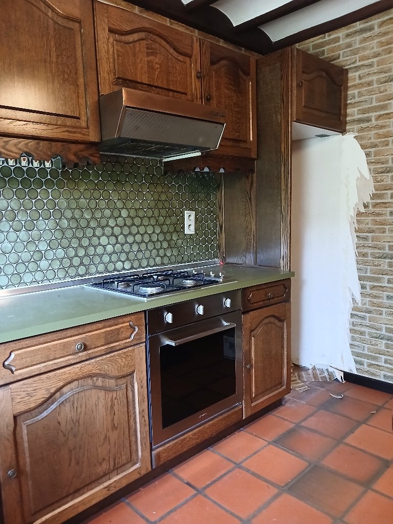 Keuken om te geven, Ophalen, Gebruikt, Bruin