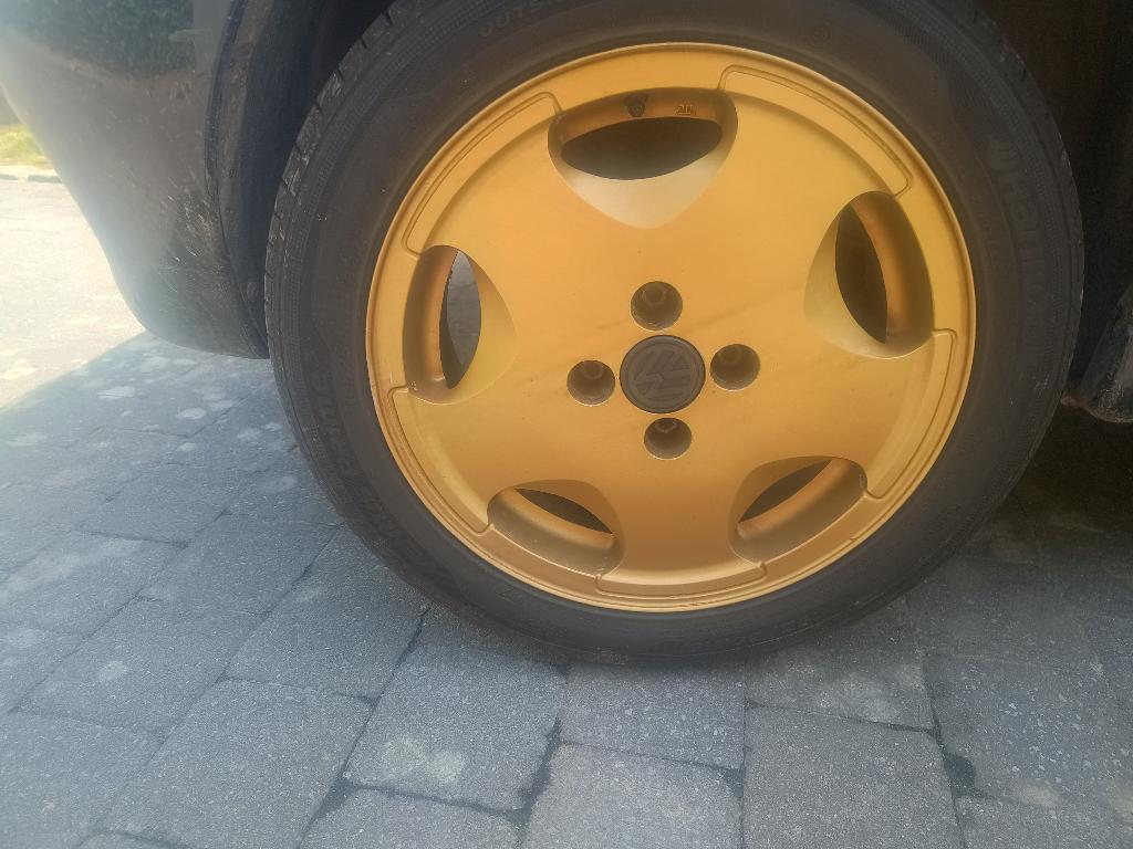 Orginele Velgen VW golf II met banden, Ophalen, Gebruikt, 15 inch, Velg(en)