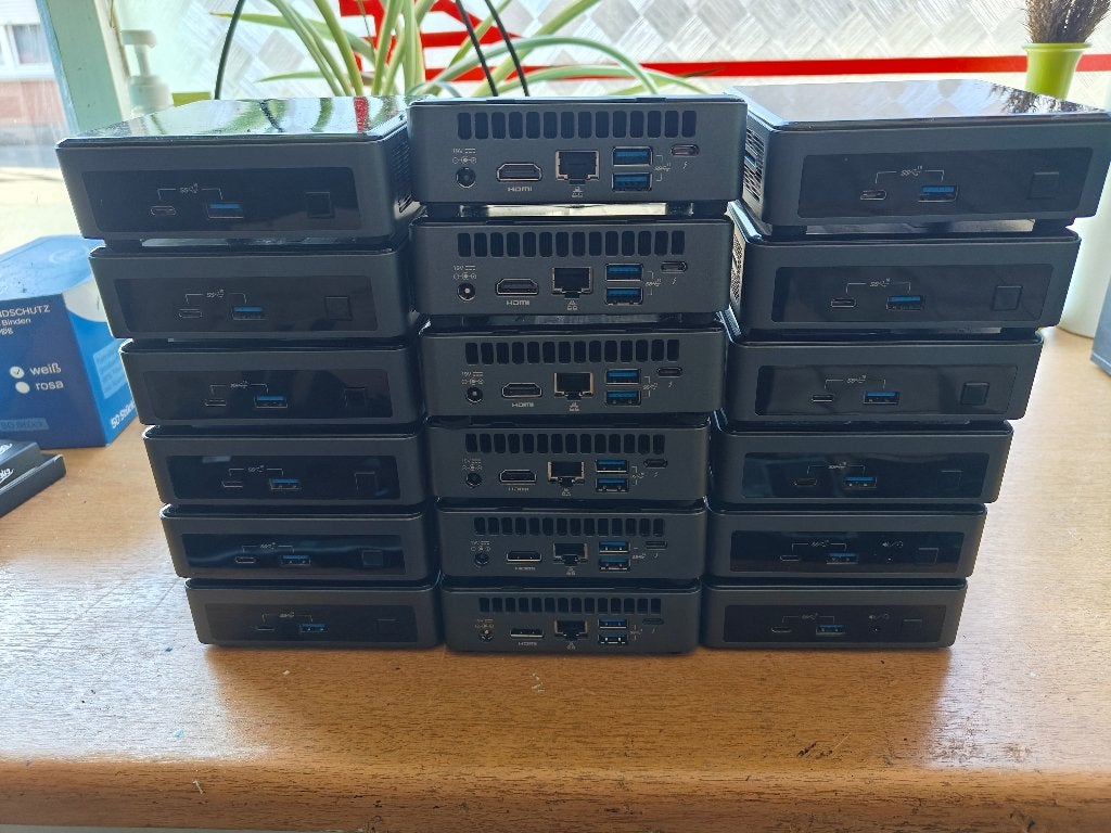 Lot Intel NUC Mini PC(Met 8GB RAM, Zonder SSD), 256 GB, Enlèvement ou Envoi, 8 GB, Intel nuc