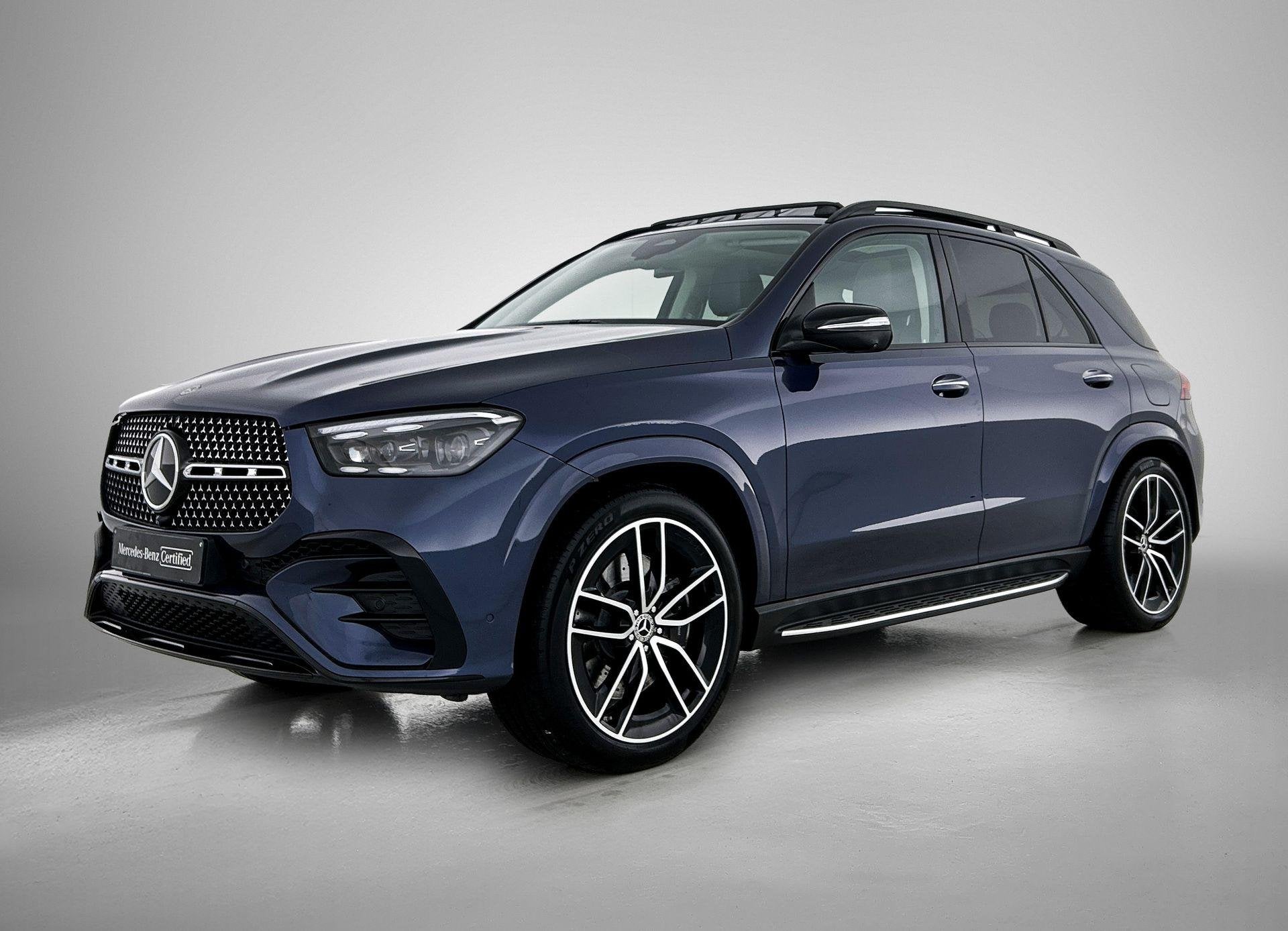 Mercedes-Benz GLE-Klasse 350 DE 4MATIC SUV AMG Line Night Pa, Auto's, Mercedes-Benz, Dealer onderhouden, Stof, Gebruikt, Zwart