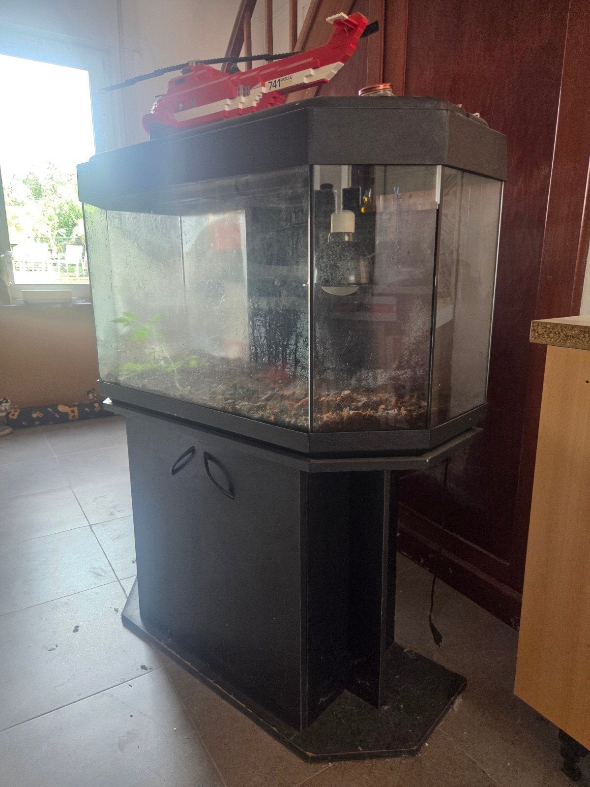 aquarium, Ophalen