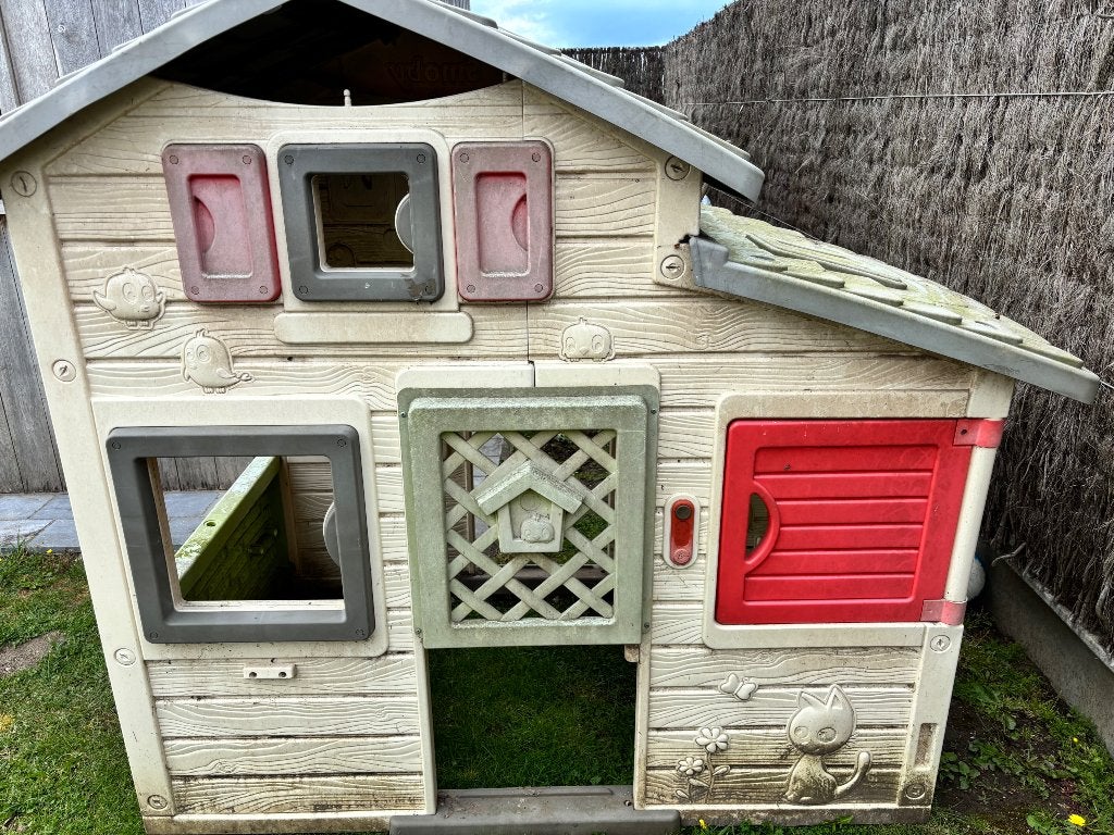 Speelhuisje Smoby - buitenspeelgoed, Kinderen en Baby's, Speelgoed | Buiten | Speelhuisjes, Gebruikt, Kunststof, Ophalen