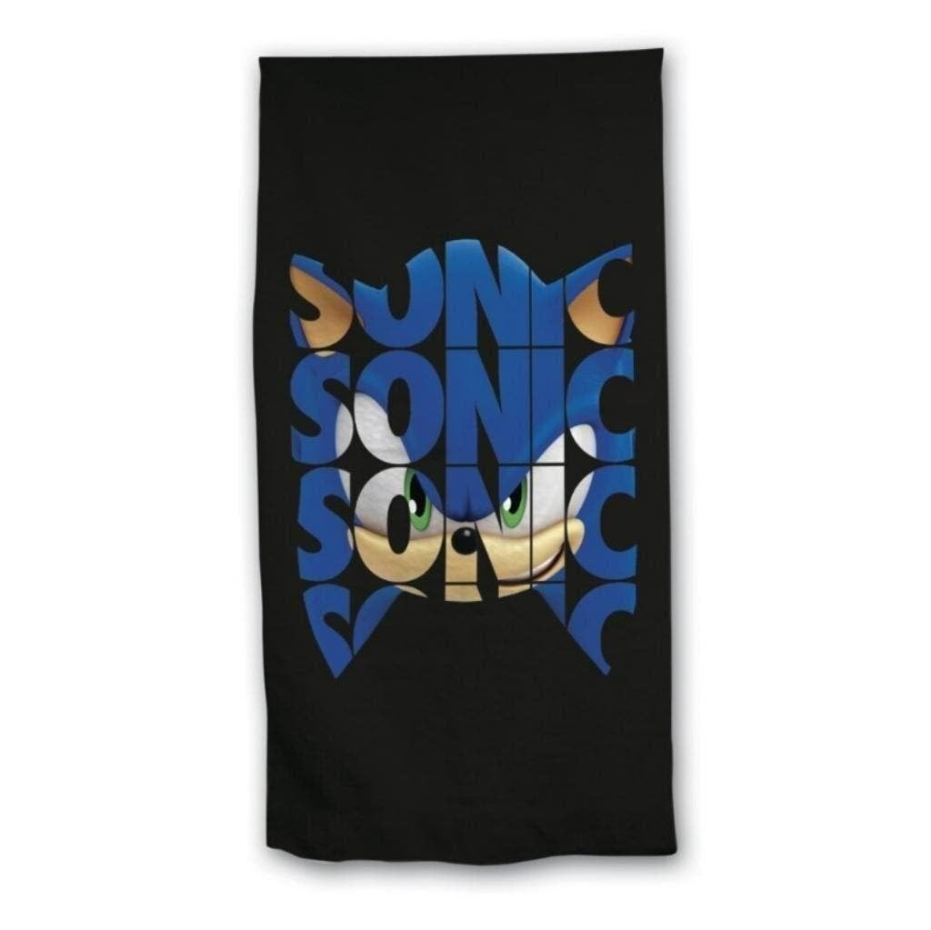 Sonic Badlaken / Strandlaken - Sneldrogend, Enfants & Bébés, Maillots de bain pour enfants, Neuf, Accessoire de natation, Taille unique