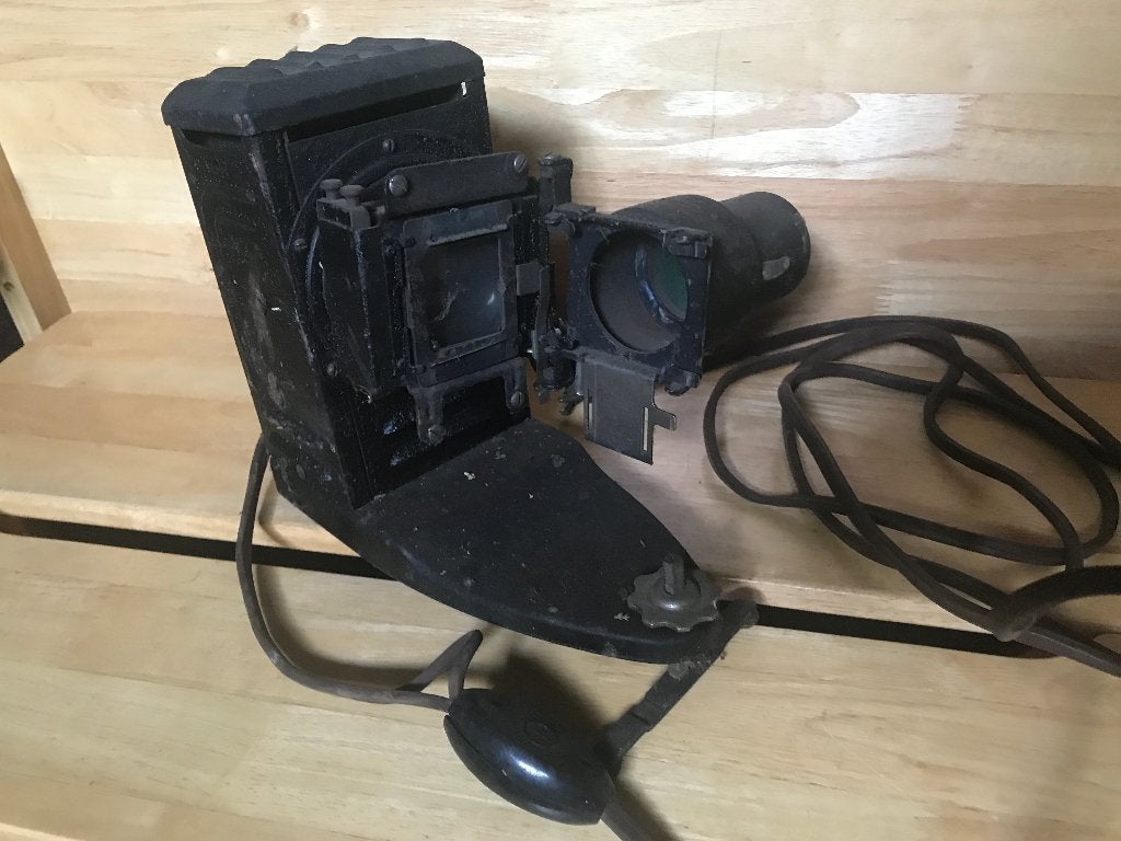Toverlantaarn, projectors, filmcamera, ..., Ophalen, 1960 tot 1980, Filmcamera