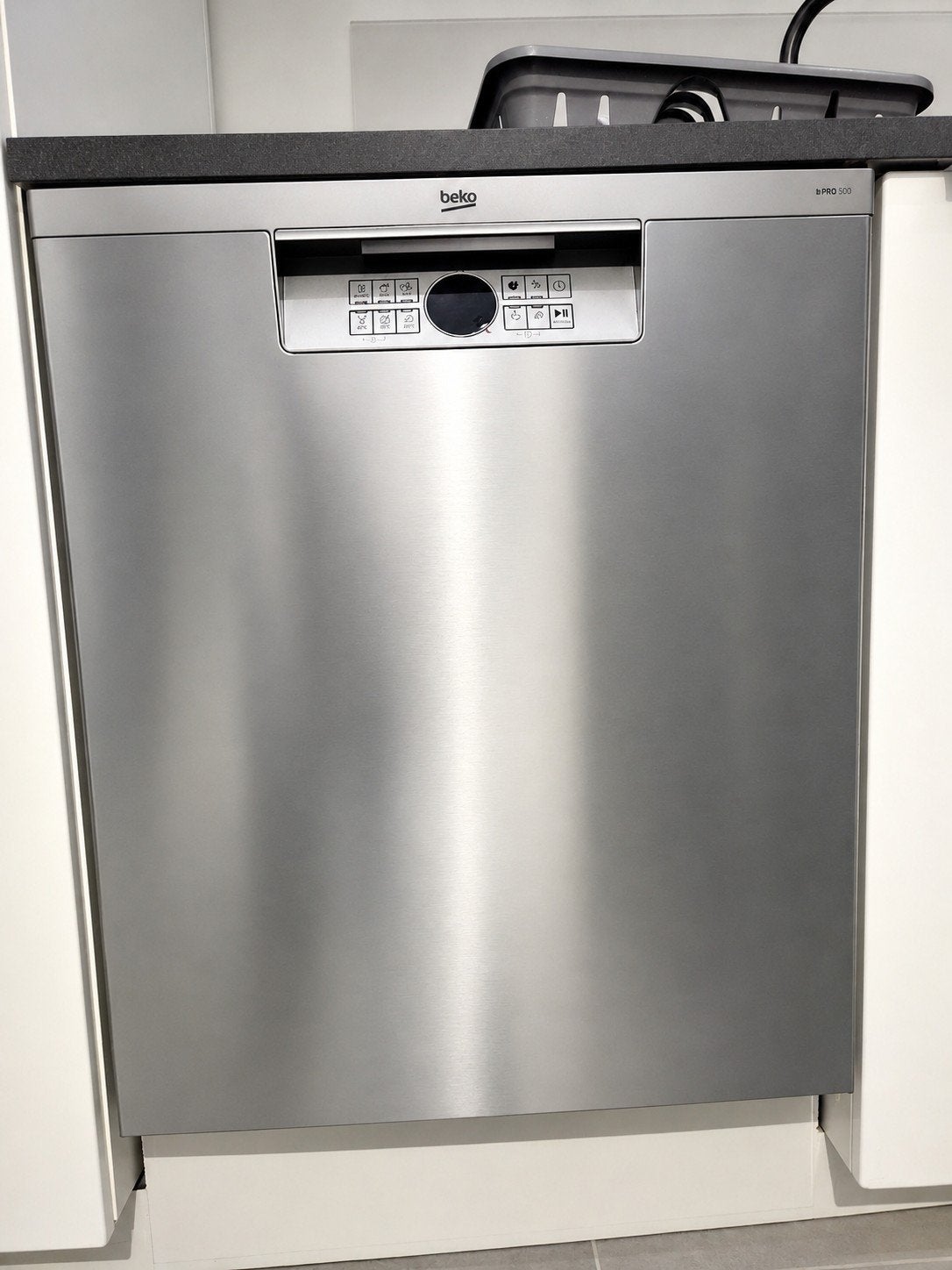 Beko vaatwasser RVS – dec. 2025 – perfecte staat, Elektronische apparatuur, Ophalen, Zo goed als nieuw, 60 cm of meer