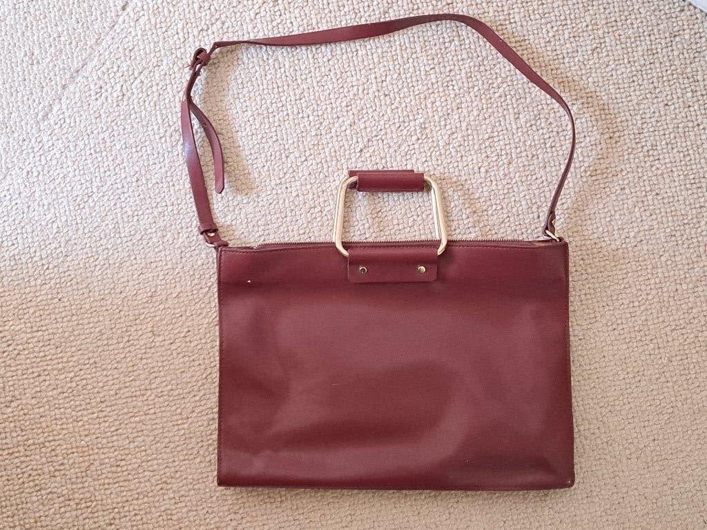 grote bordeaux tas / werktas, Ophalen of Verzenden, Zo goed als nieuw, Rood, Handtas