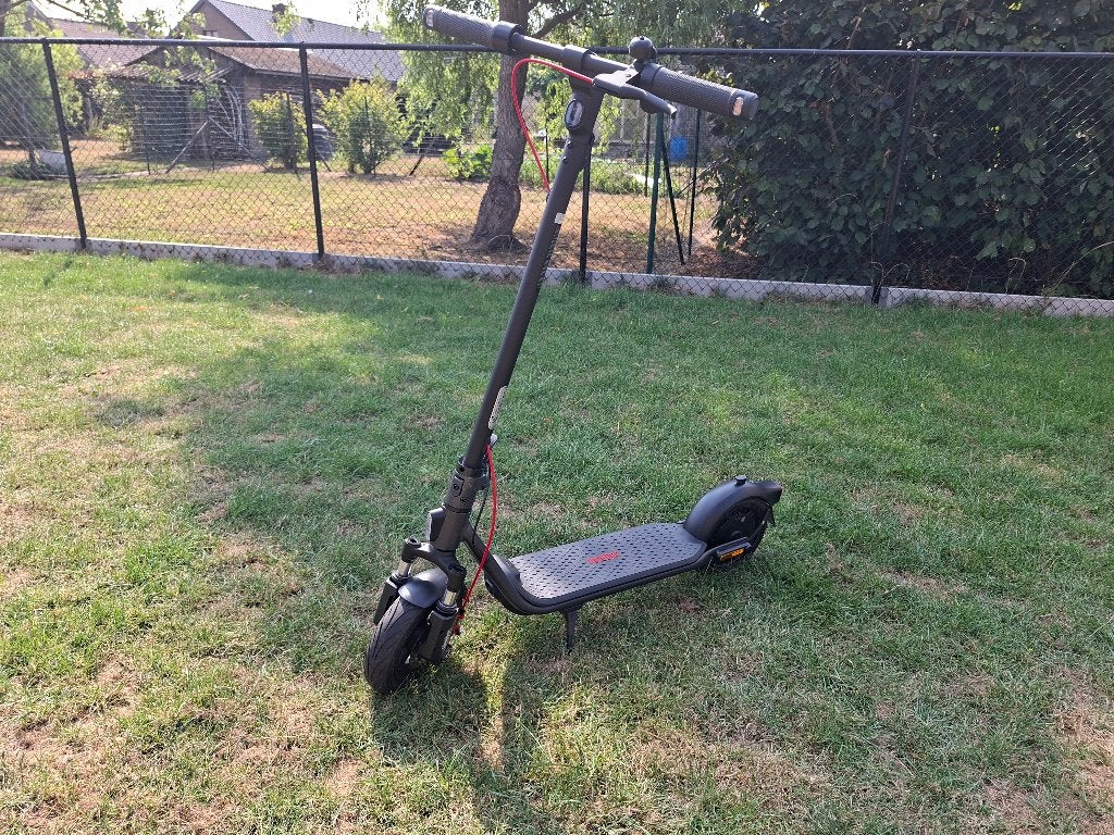 Zo goed als nieuwe E strep te koop,, Enlèvement, Comme neuf, Step électrique (E-scooter), Segway ninebot