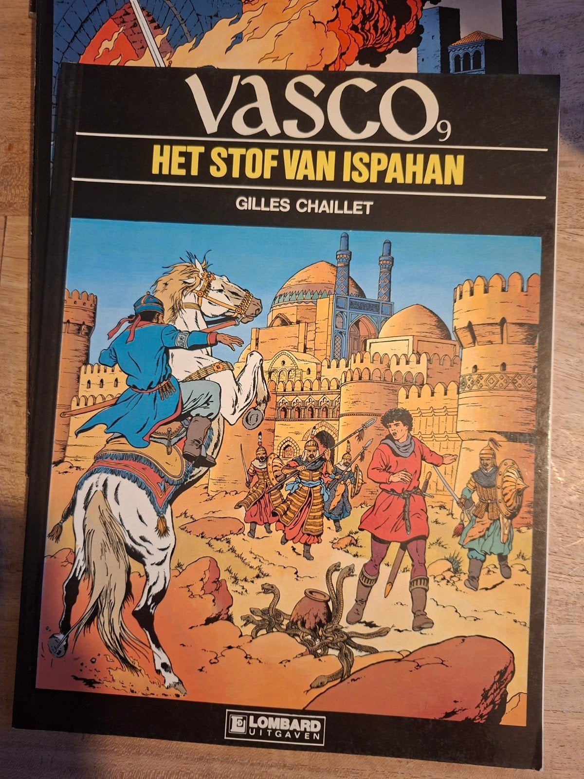 Vasco - 9 het stof van ispahan, Enlèvement ou Envoi, Comme neuf, Chaillet