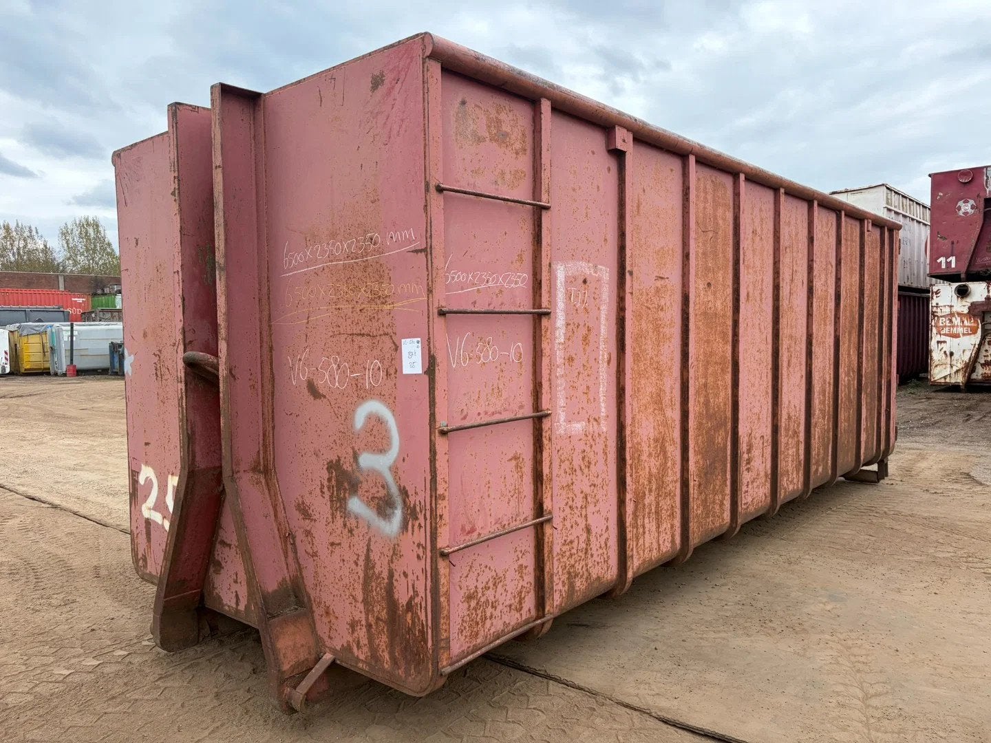 ALL-IN Containers 35m³ open top container, Zakelijke goederen