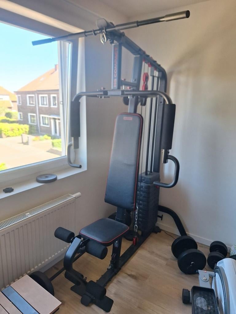 Krachtstation HG Compact (Decathlon) - nieuwprijs +-€450, Ophalen, Benen, Krachtstation, Zo goed als nieuw