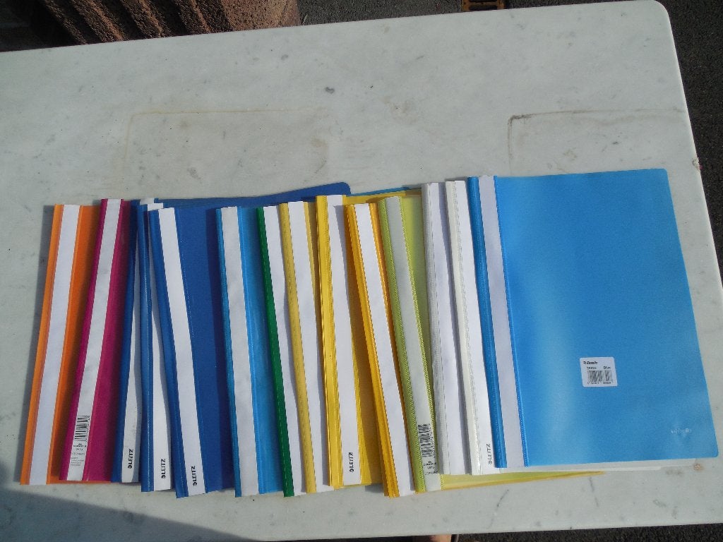 Fardes plastiques (prix par 10 pièces), Enlèvement, Comme neuf