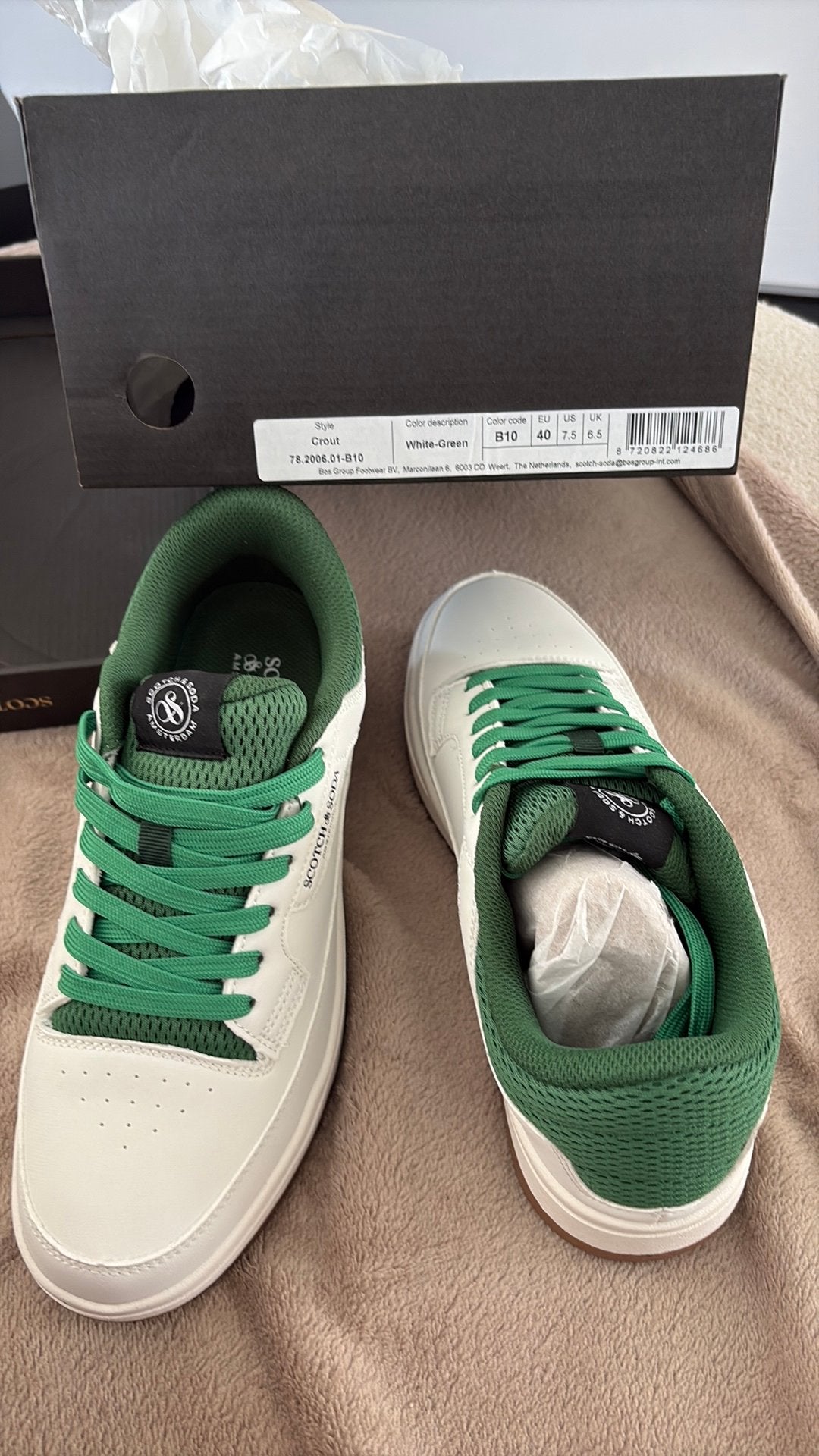 Scotch & Soda sneakers, Vêtements | Hommes, Chaussures, Neuf, Enlèvement, Blanc, Baskets