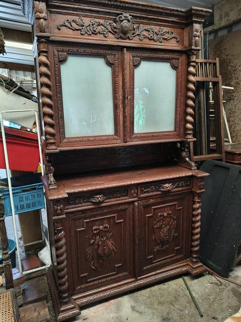 Oude Jachtkast eind 19e eeuw, Antiek en Kunst, Antiek | Meubels | Kasten, Ophalen
