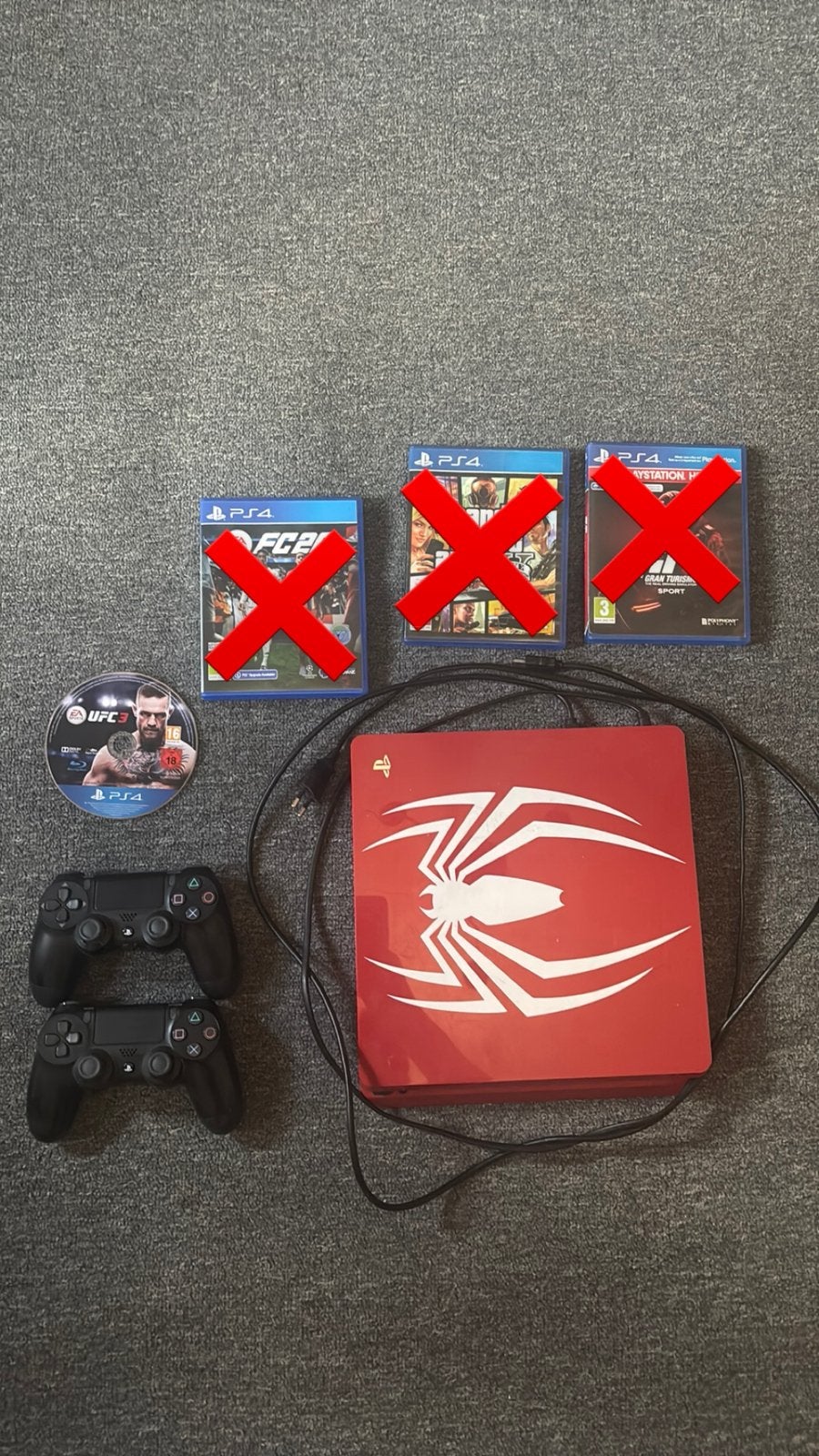 Ps4 slim, Ophalen, Zo goed als nieuw, Met 2 controllers, Slim