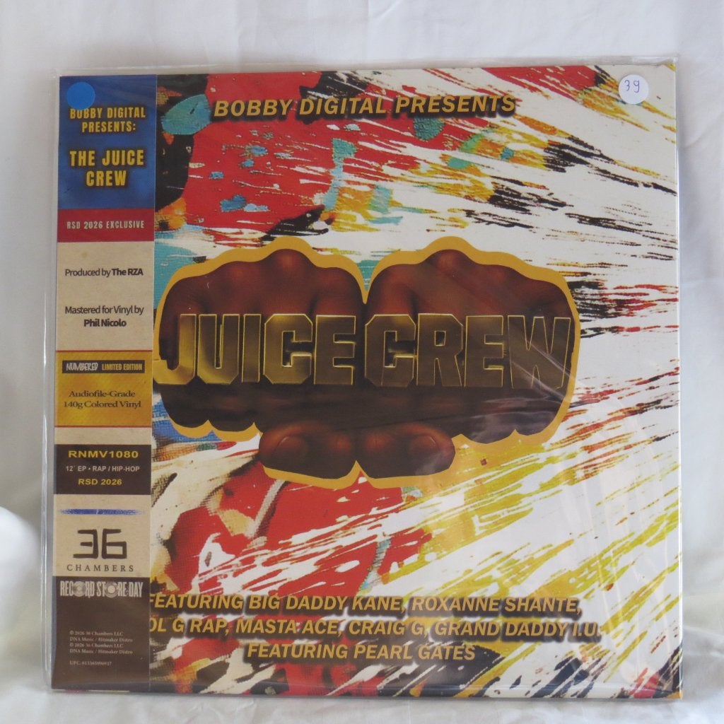 RZA — Bobby Digital présente : The Juice Crew, Enlèvement ou Envoi, Comme neuf, Vinyle coloré, LP