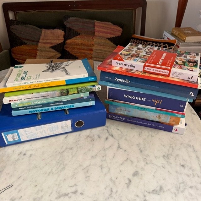 Boekenpakket 1ste jaar ba lerarenopleiding KDG, Boeken, Ophalen, Zo goed als nieuw, Hogeschool, Diverse auteurs