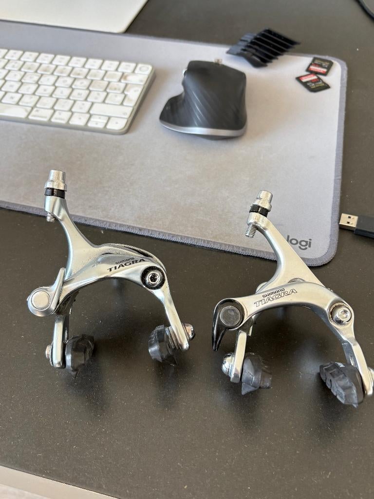 Shimano Tiagra velgrem set, Fietsen en Brommers, Fietsonderdelen, Ophalen of Verzenden, Zo goed als nieuw, Shimano
