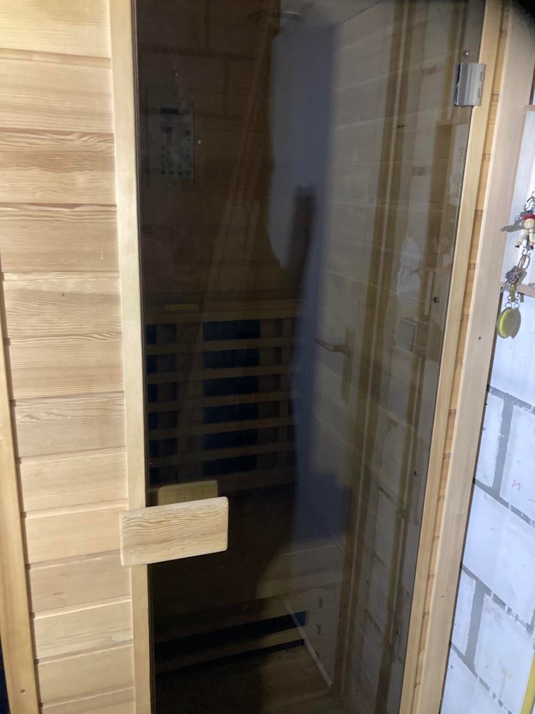 Infrarood sauna, Sport en Fitness, Sauna, Ophalen, Zo goed als nieuw, Infrarood