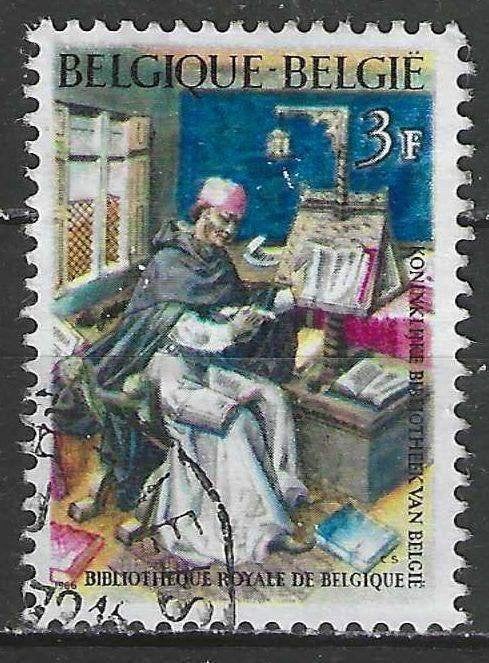 Belgique 1966 - Yvert/OBP 1378 - Bibliothèque royale (ST), Envoi, Affranchi, Oblitéré