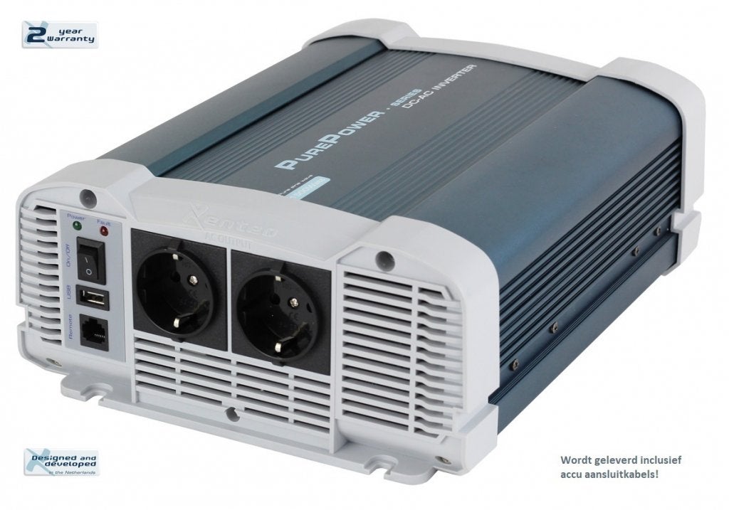 Zuivere Sinus Omvormer 12Vof24V - 230V 1500 Watt continue, Caravans en Kamperen, Niet ingevuld, Niet ingevuld, Nieuw, Ophalen of Verzenden