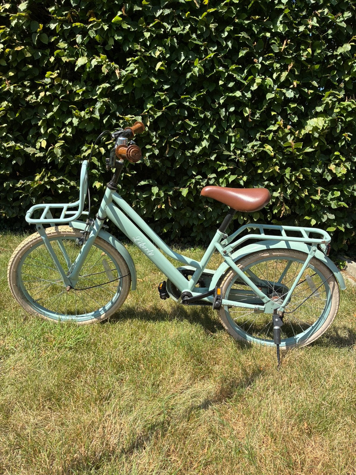 Meisjesfiets, Ophalen, Zo goed als nieuw, 20 inch, Handrem
