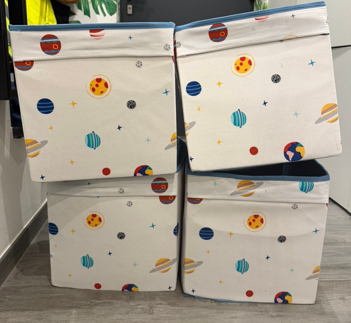 Ikea Kallax inzet mand 4 stuks (alles samen 10€), Enlèvement ou Envoi, Comme neuf, Panier