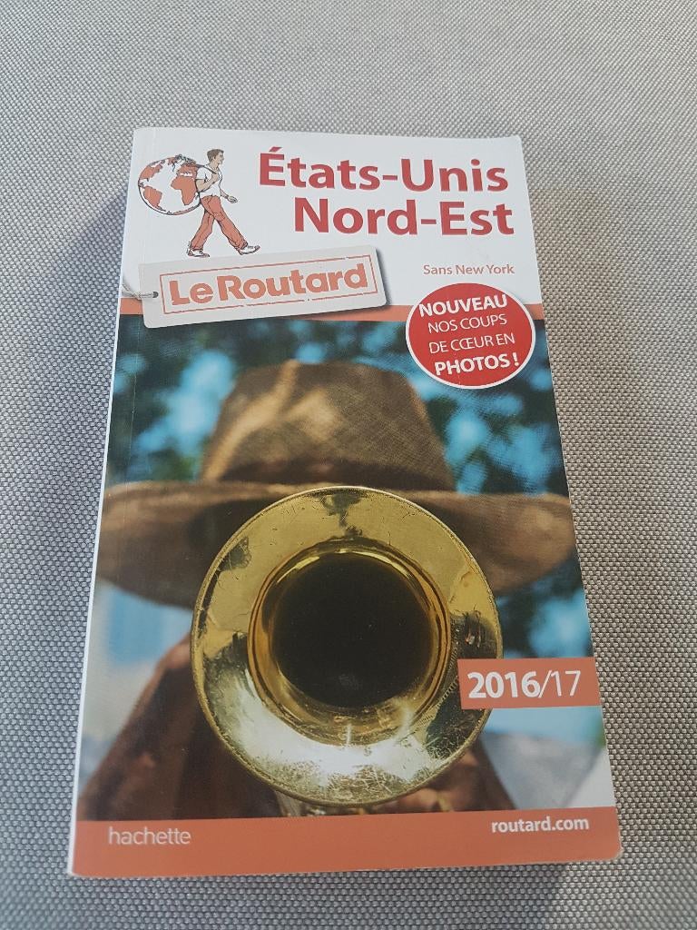 le guide du Routard Etats-Unis Nord-Est 2016/2017, Guide ou Livre de voyage, Rough Guide, Enlèvement ou Envoi, Comme neuf