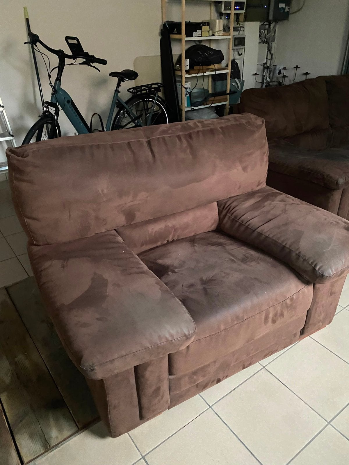 Gratis 2zit en 1zit zetel!, Huis en Inrichting, Ophalen, Zo goed als nieuw