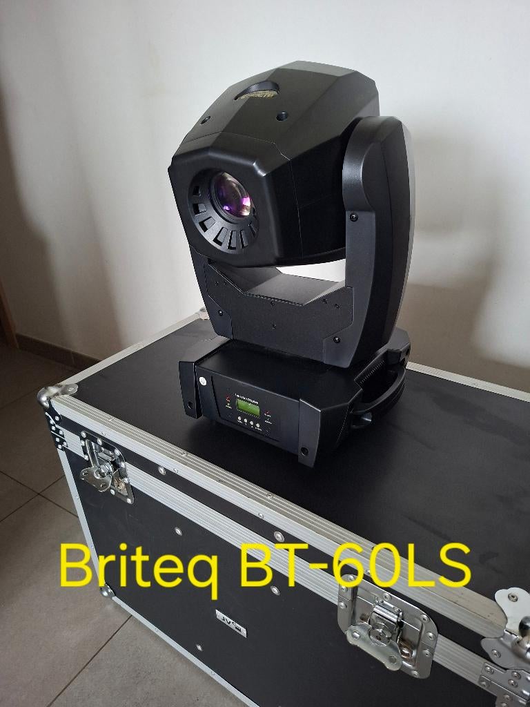 BRITEQ BT-60LS LIER, Muziek en Instrumenten, Licht en Laser, Zo goed als nieuw, Licht, Geluidgestuurd, Kleur, Stroboscoopeffect