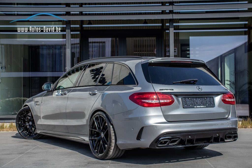 Mercedes-Benz C63 AMG 4.0 V8 BiTurbo/Historique, Achat, Entreprise, Entretenue par le concessionnaire, Noir