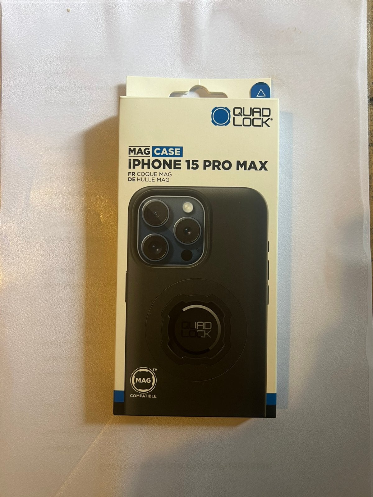 Coque Mag quad lock neuve Iphone 15 pro max, Enlèvement, Neuf