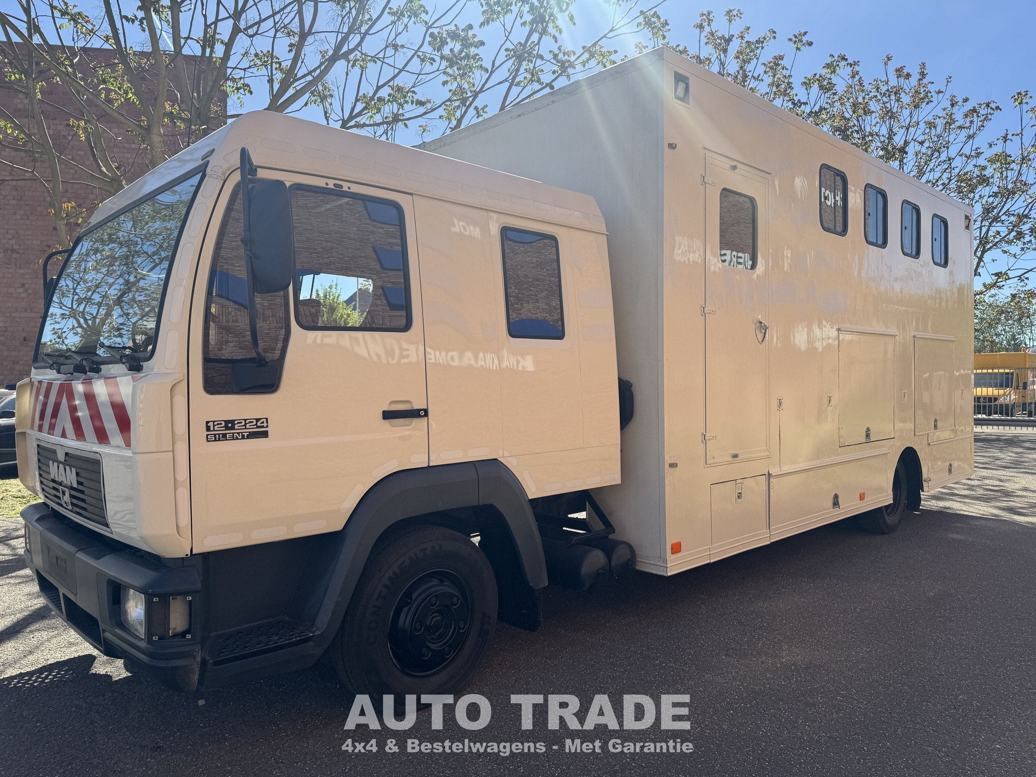MAN LC | Paardenwagen | Dubbele Cabine | 6 zitplaatsen |, Autos, Camions, Euro 2, Achat, 6 portes, Entreprise